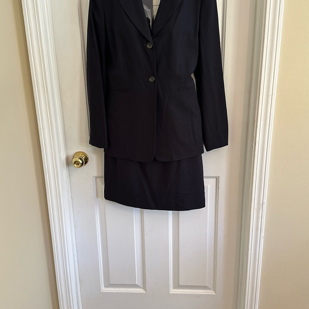 Banana Republic Italian Made Classic Navy Skirt
